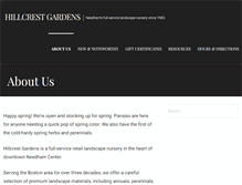Tablet Screenshot of hillcrestgardens.net